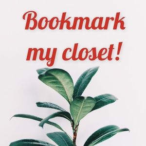 Like this listing to get updates on my closet sales!